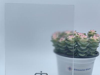 Vitrage traité anti-éblouissement