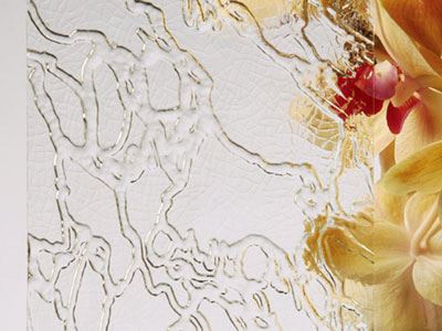 Verre imprimé clair