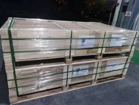 Verre imprimé solaire