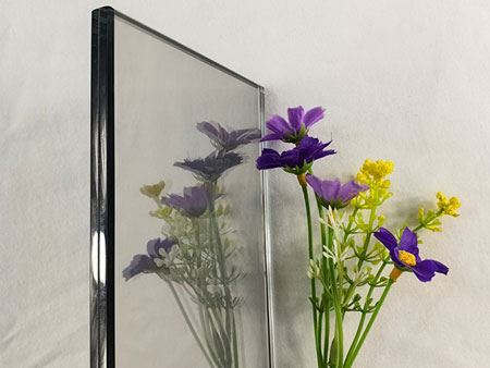 Verre feuilleté coloré