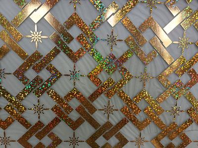 Verre dépoli à motifs artistiques