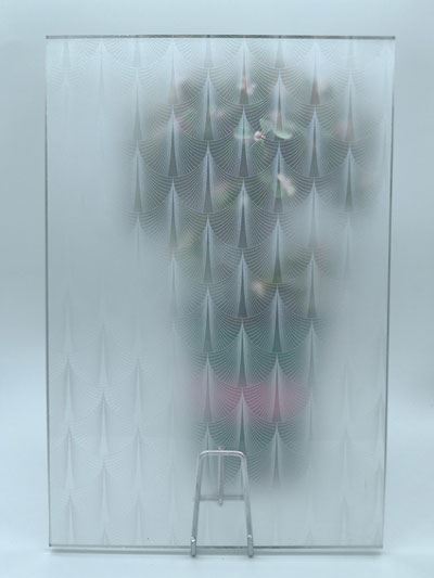 Verre impression numérique