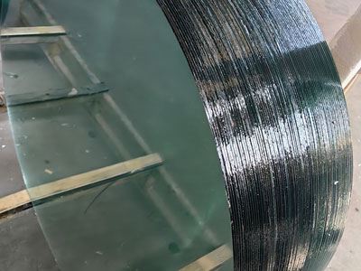 Plaque de verre pour meuble