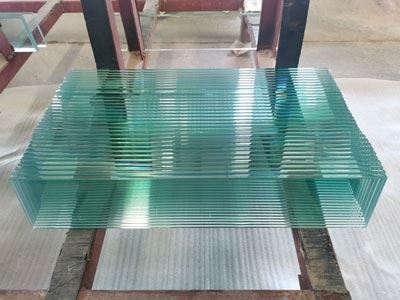 Paroi de douche de verre