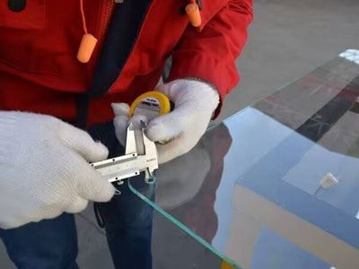 Paroi de douche de verre