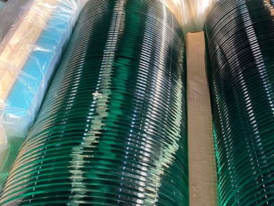 Plateau de table en verre